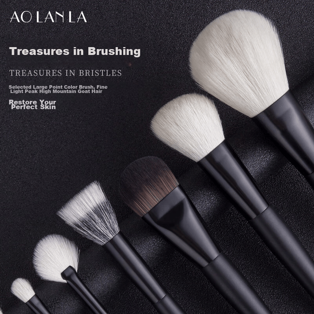 Набор AOLANLA Master-Level Ink Shadow кистей для макияжа 13 предметов, подарочный - изображение 5