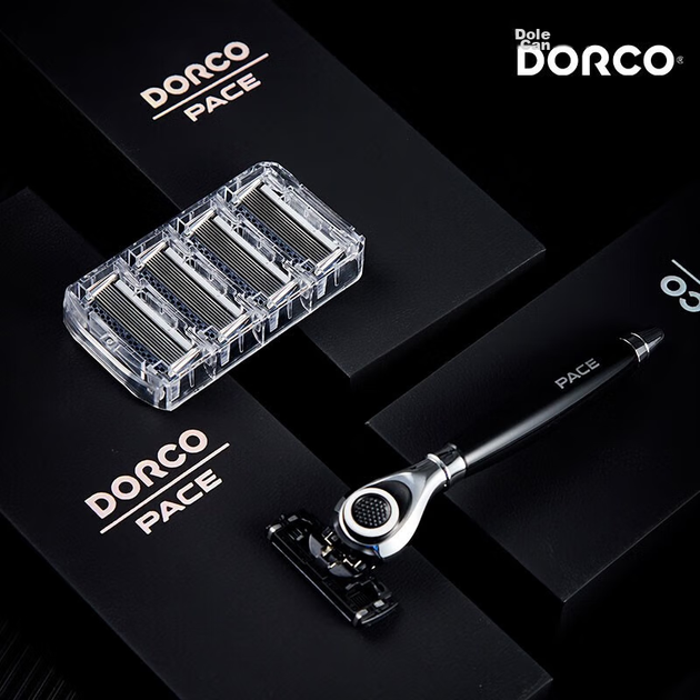 Бритва DORCO ручная с 7 лезвиями и 5 сменными кассетами - изображение 9