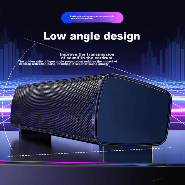 Компьютерные колонки Newmine BT61, Bluetooth-колонка, домашний настольный сабвуфер, мультимедийная настольная, для ноутбука, игровая, проводная мини-колонка - Фото 8 Компьютерные колонки Newmine BT61, Bluetooth-колонка, домашний настольный сабвуфер, мультимедийная настольная, для ноутбука, игровая, проводная мини-колонка - зображення 8