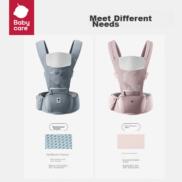 Поясная подставка для младенцев Babycare, переноска для младенцев, многофункциональное амортизирующее приспособление для ношения ребенка в любое время года, освобождает руки, дышащая, легкая модель, Geli La - изображение 4