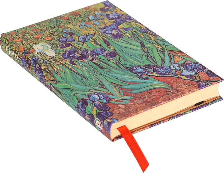 Notatnik Paperblanks Van Gogh Irises w linie 9 x 14 cm 176 stron (9781439798089) - Zdjęcie 2 Notatnik Paperblanks Van Gogh Irises w linie 9 x 14 cm 176 stron (9781439798089) - obraz 2