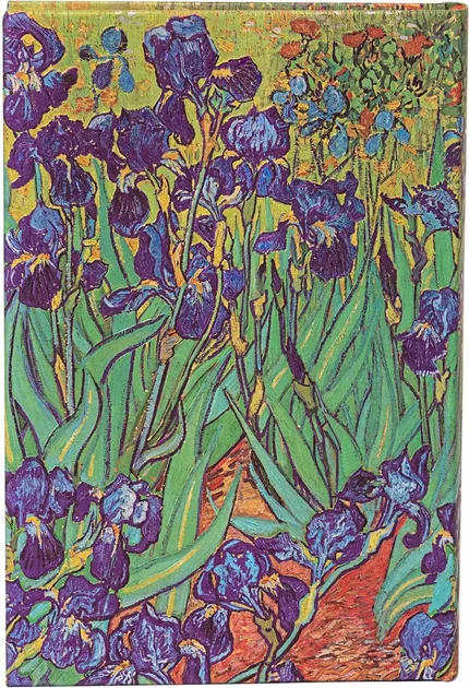 Notatnik Paperblanks Van Gogh Irises w linie 9 x 14 cm 176 stron (9781439798089) - Zdjęcie 3 Notatnik Paperblanks Van Gogh Irises w linie 9 x 14 cm 176 stron (9781439798089) - obraz 3