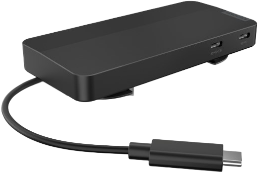 Док-станція Lenovo USB-C Dual Display Travel Dock (0195892097716) - зображення 2