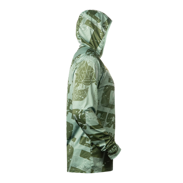 Джерси с капюшоном GC G.Carp Grunge Sun Hoodie 3XL - изображение 3