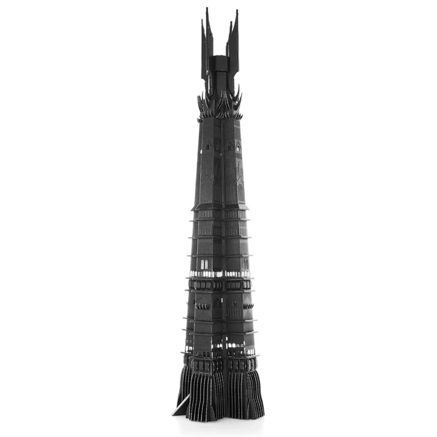Металевий 3D конструктор "Володар перснів Башта Ортханк", Metal Earth, ICX236 - Фото 3 Металевий 3D конструктор "Володар перснів Башта Ортханк", Metal Earth, ICX236 - изображение 3