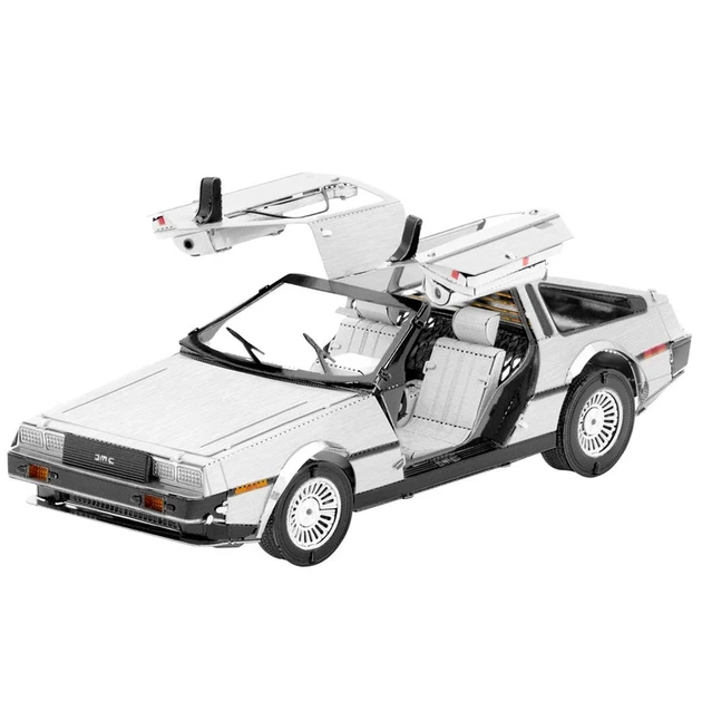 Металевий 3D конструктор "DeLorean", Metal Earth, MMS181 - зображення 2