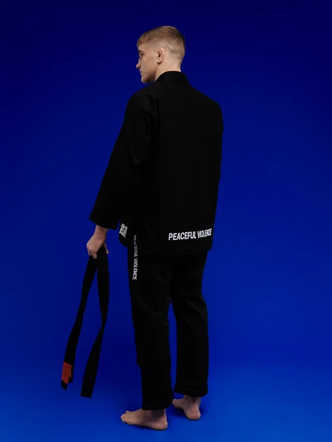 Кімоно MANTO "SOCIETY" BJJ GI black A1 - Фото 2 Кімоно MANTO "SOCIETY" BJJ GI black A1 - зображення 2