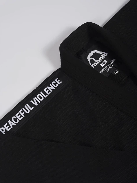 Кімоно MANTO "SOCIETY" BJJ GI black A1 - Фото 7 Кімоно MANTO "SOCIETY" BJJ GI black A1 - зображення 7