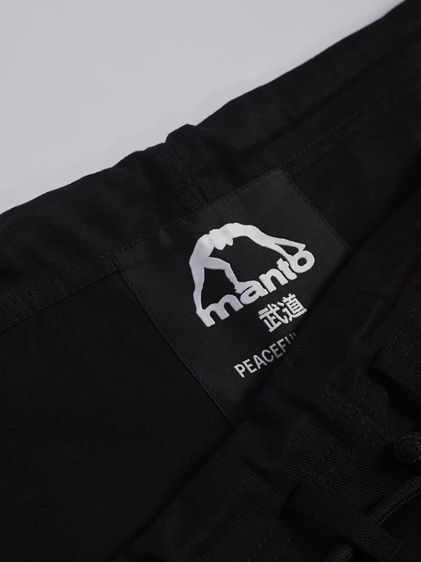 Кімоно MANTO "SOCIETY" BJJ GI black A1 - Фото 13 Кімоно MANTO "SOCIETY" BJJ GI black A1 - зображення 13