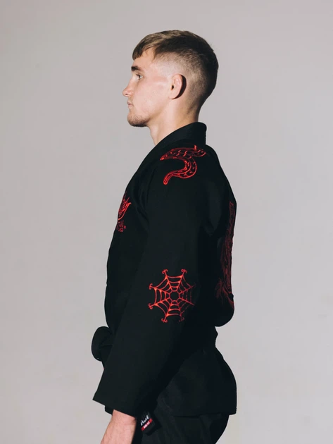 Кімоно MANTO "MIKO" BJJ Gi black A1 - Фото 6 Кімоно MANTO "MIKO" BJJ Gi black A1 - зображення 6