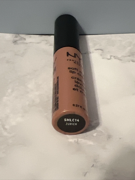 Жидкая помада с матовым финишем Nyx Soft Matte Lip Cream Zurich SMLC14 розово-бежевый 8 мл - изображение 5