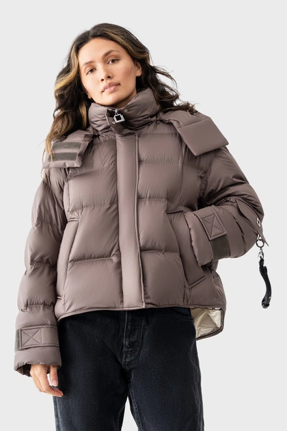 Куртка Avecs бежева пухова 70552/59 XL - зображення 11