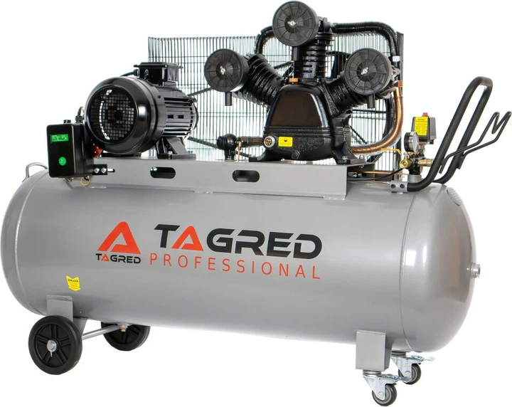 Kompresor olejowy Tagred 3 tłoki 300 L 400 V TA311B (5903293500705) - obraz 2