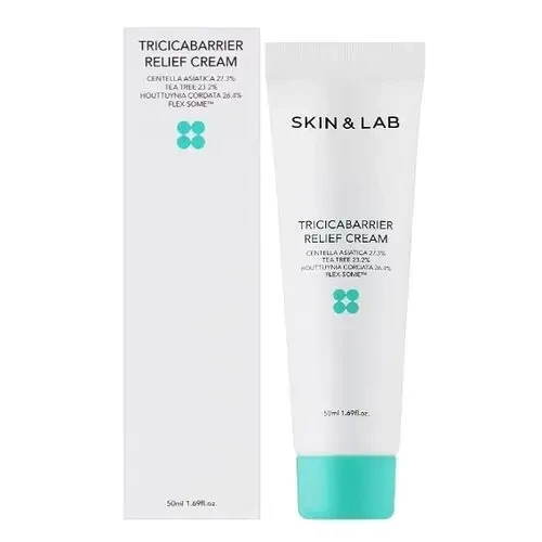 Лёгкий крем–гель с центеллой Skin&Lab Tricicabarrier Relief Cream 50 мл - изображение 4