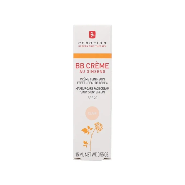 ВВ крем с женьшенем 5 в 1 Erborian BB Cream Au Ginseng Clair (15 мл) - зображення 4