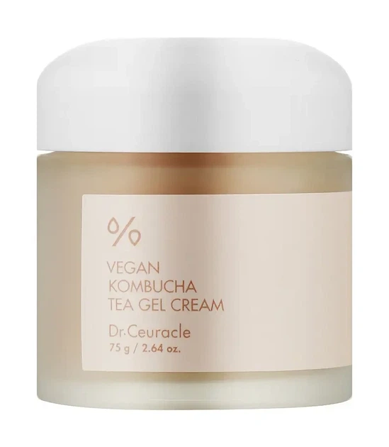Веганский крем–гель с Комбучей Dr.Ceuracle Vegan Kombucha Tea Gel Cream 75 мл - Фото 1 Веганский крем–гель с Комбучей Dr.Ceuracle Vegan Kombucha Tea Gel Cream 75 мл - зображення 1