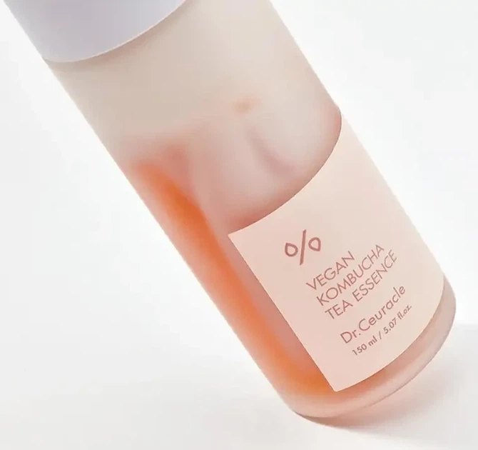 Веганская эссенция с Комбучей и зеленым чаем Dr.Ceuracle Vegan Kombucha Tea Essence 150 мл - Фото 5 Веганская эссенция с Комбучей и зеленым чаем Dr.Ceuracle Vegan Kombucha Tea Essence 150 мл - изображение 5