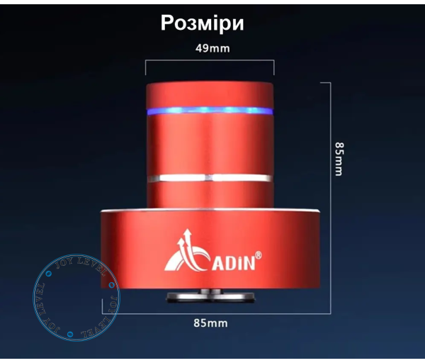 Портативная Виброколонка Adin X1-WiFi - 42 Ватт bluetooth 5.0 Красный - изображение 7