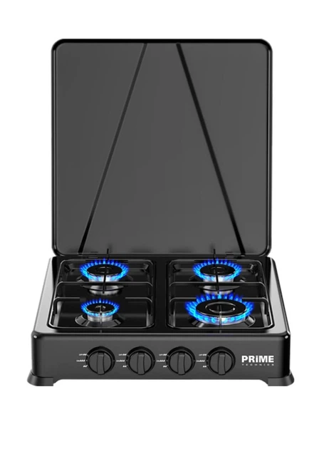 Газовая настольная плита PRIME PGK 407 CB - Фото 1 Газовая настольная плита PRIME PGK 407 CB - изображение 1