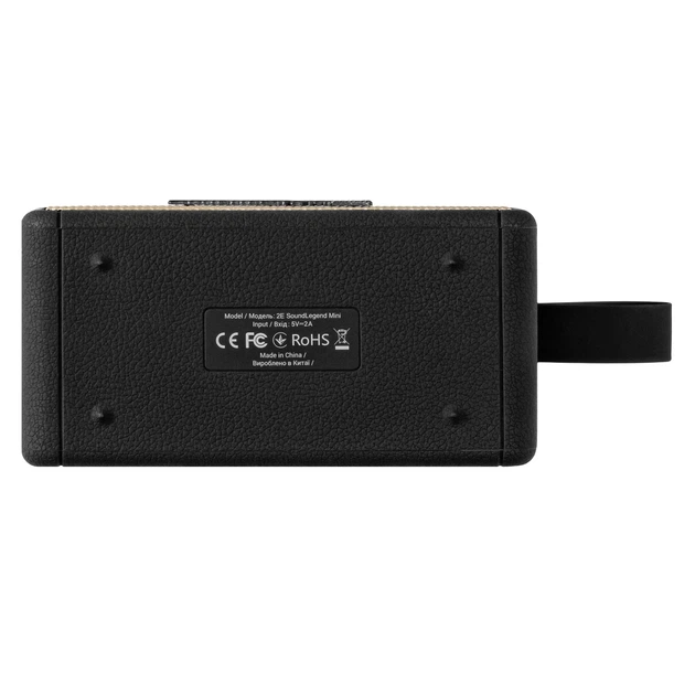 Портативна колонка 2E SoundLegend Mini Black (2E-BSSLMWBK) - Фото 5 Портативна колонка 2E SoundLegend Mini Black (2E-BSSLMWBK) - зображення 5
