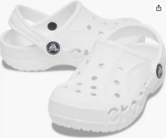 Мужские кроксы Crocs Baya Clog Blue Белые 43-44 (M10/W12) 28см - Фото 4 Мужские кроксы Crocs Baya Clog Blue Белые 43-44 (M10/W12) 28см - изображение 4
