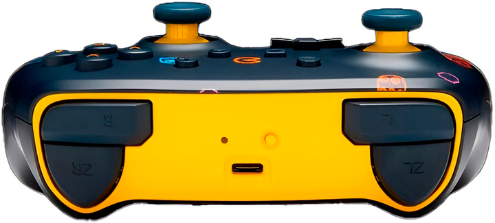 Kontroler PowerA Nintendo Switch Enhanced Wireless Controller PAC-MAN Neon Arcade (0617885141515) - Zdjęcie 4 Kontroler PowerA Nintendo Switch Enhanced Wireless Controller PAC-MAN Neon Arcade (0617885141515) - obraz 4