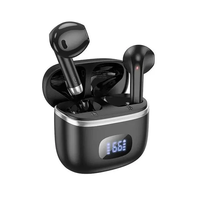 Bluetooth навушники HOCO EQ1 Bluetooth V5.3 TWS чорні - изображение 2