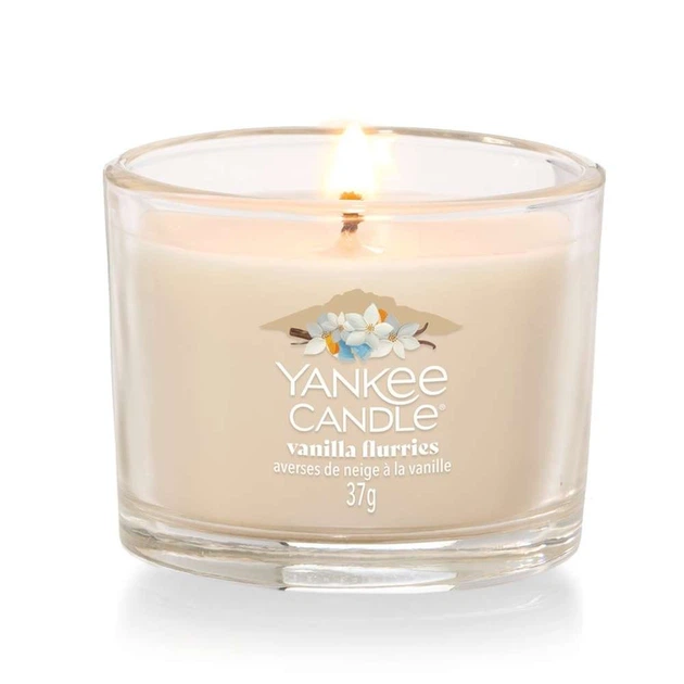 Ароматическая свеча Vanilla Flurries Mini Yankee Candle - Фото 3 Ароматическая свеча Vanilla Flurries Mini Yankee Candle - изображение 3