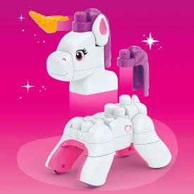 Zestaw klocków Mega Bloks Magiczny jednorożec 26 elementów 3 w 1 JKG36 PUD2 (194735349074) - obraz 3