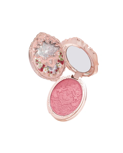 Румяна от Flower Knows Strawberry Rococo Embossed Blush (05 Berry Mary) - Фото 1 Румяна от Flower Knows Strawberry Rococo Embossed Blush (05 Berry Mary) - изображение 1