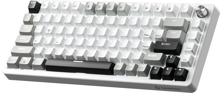 Клавіатура GamePro Genesis Silverlight MK126 YH Switches Grey - зображення 2
