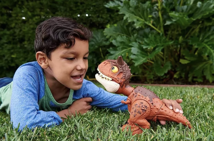 Інтерактивний Динозавр Карнотавр Торо Світ Юрського Періоду Jurassic World Carnotaurus Toro Mattel HBY85 - Фото 10 Інтерактивний Динозавр Карнотавр Торо Світ Юрського Періоду Jurassic World Carnotaurus Toro Mattel HBY85 - зображення 10