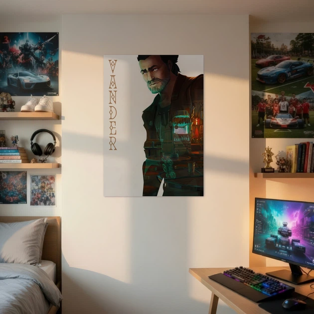 Постер Аркейн: Лига Легенд, Вандер, Vander, League Of Legends, Arcane, A3 42×30 см (id6908) - изображение 2