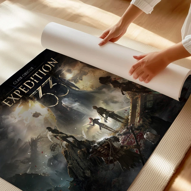 Постер Экспедиция 33, Clair Obscur: Expedition 33, декор в комнату геймера, A1 60×107 см (id6934) - Фото 3 Постер Экспедиция 33, Clair Obscur: Expedition 33, декор в комнату геймера, A1 60×107 см (id6934) - изображение 3