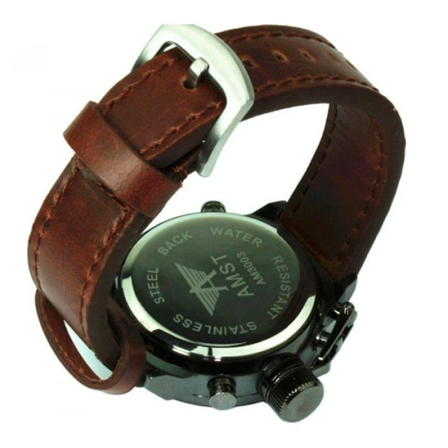 Мужские часы AMST Mountain Leather - изображение 10