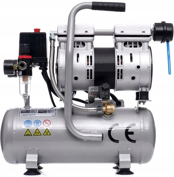 Kompresor bezolejowy Tagred dwutłokowy 6 L 550 W R2 TA302 (5903293506257) - Zdjęcie 2 Kompresor bezolejowy Tagred dwutłokowy 6 L 550 W R2 TA302 (5903293506257) - obraz 2