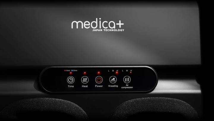 Масажер для ніг роликовий компресійний з підігрівом MEDICA+ FootMass 7.0 (Japan) - зображення 12