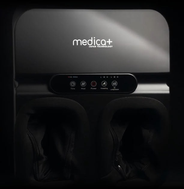 Масажер для ніг роликовий компресійний з підігрівом MEDICA+ FootMass 7.0 (Japan) - зображення 13