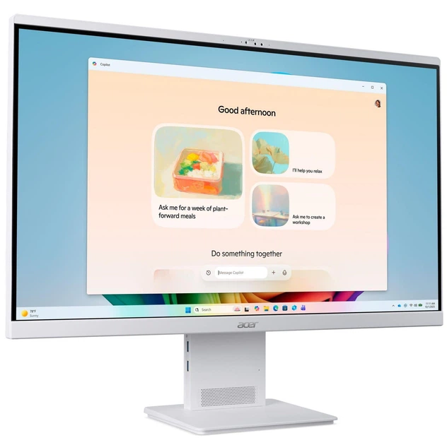 Моноблок Acer 27 Aspire S27B-UGMTL-H FHD/Intel U7-155H/32GB/1TB/UMA/DOS/White (DQ.BSCME.008) - Фото 4 Моноблок Acer 27 Aspire S27B-UGMTL-H FHD/Intel U7-155H/32GB/1TB/UMA/DOS/White (DQ.BSCME.008) - изображение 4