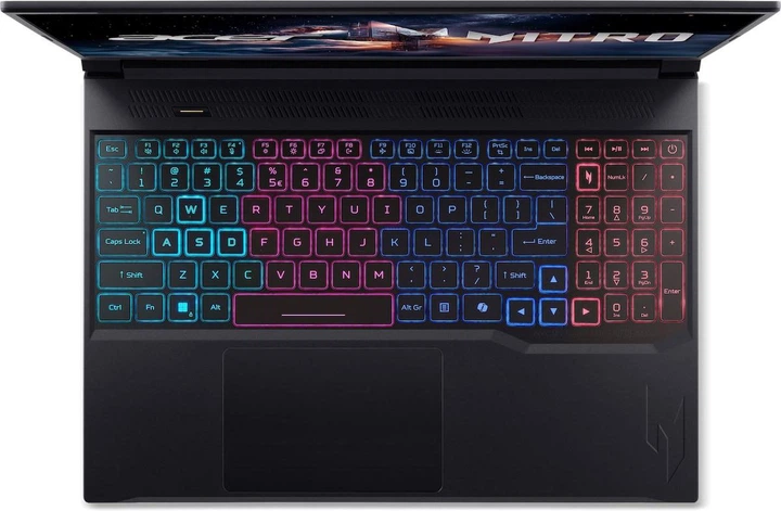 Ноутбук Acer 16 Nitro V 16S ANV16S-71-7771 FHD IPS 180Hz/Intel Core 7 240H/16GB/1TB/RTX 5060/W11H/Obsidian Black (NH.U24AA.003) - изображение 8