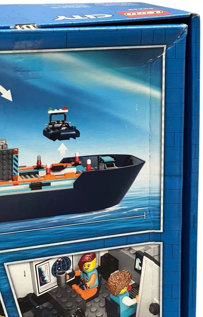 Zestaw klocków LEGO City Łódź badacza Arktyki 815 elementów (60368) (955555918166651) - Outlet - obraz 3