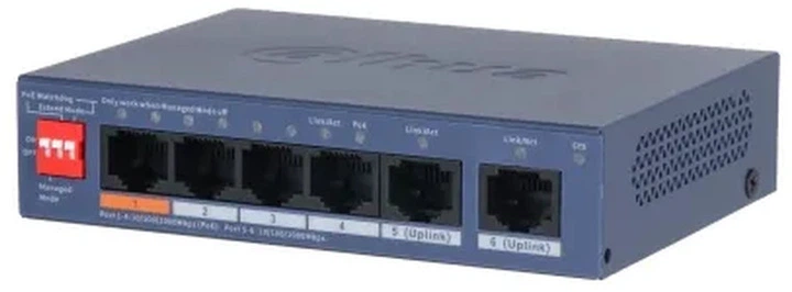 Switch Dahua CS4006-4GT-60-V2 - Zdjęcie 1 Switch Dahua CS4006-4GT-60-V2 - obraz 1