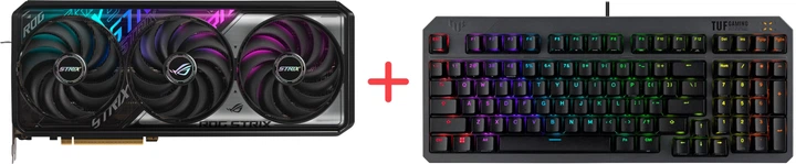 新品、ASUS ROG Strix RTX 5070Ti OC 16GB Видеокарта ASUS PCI-Ex GeForce RTX 5070 Ti ROG Strix OC Edition