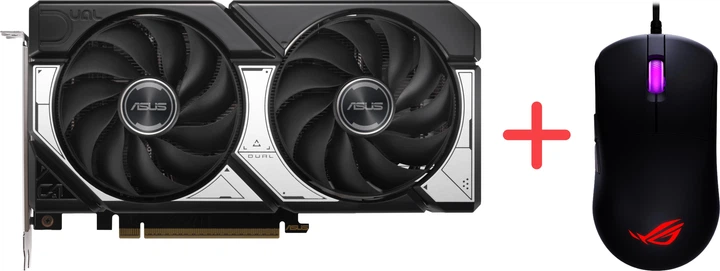 Видеокарта ASUS PCI-Ex GeForce RTX 5060 Ti Dual OC Edition 16GB