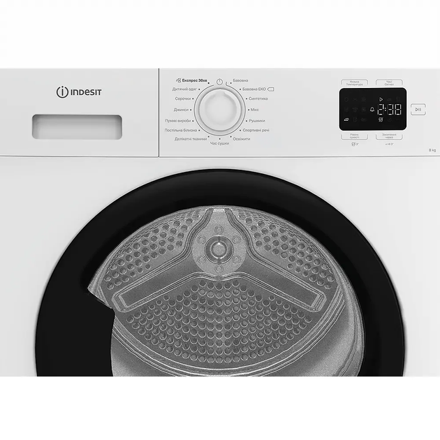 Сушильна машина INDEZIT C YSD 82D WB UA - изображение 6