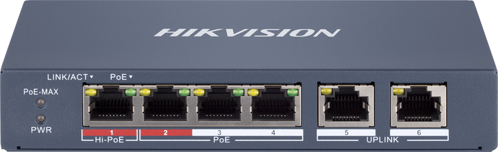 Switch Hikvision DS-3E1106HP-EI - Zdjęcie 1 Switch Hikvision DS-3E1106HP-EI - obraz 1