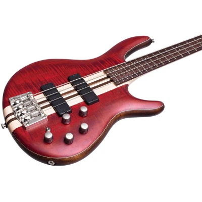 Бас-гитара Cort A4 Plus FMMH (Open Pore Black Cherry) - изображение 6