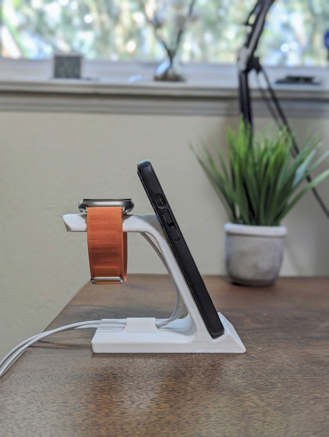 Настільна док-станція для iPhone та Apple Watch - Фото 2 Настільна док-станція для iPhone та Apple Watch - изображение 2