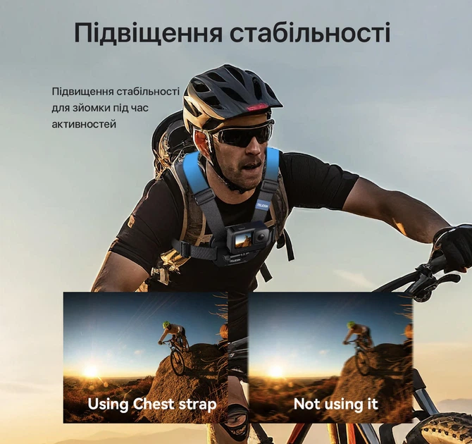 Кріплення на груди 360 ° Telesin для GoPro та інших екшн камер з швидкознімним кріпленням (3009586064) - зображення 8