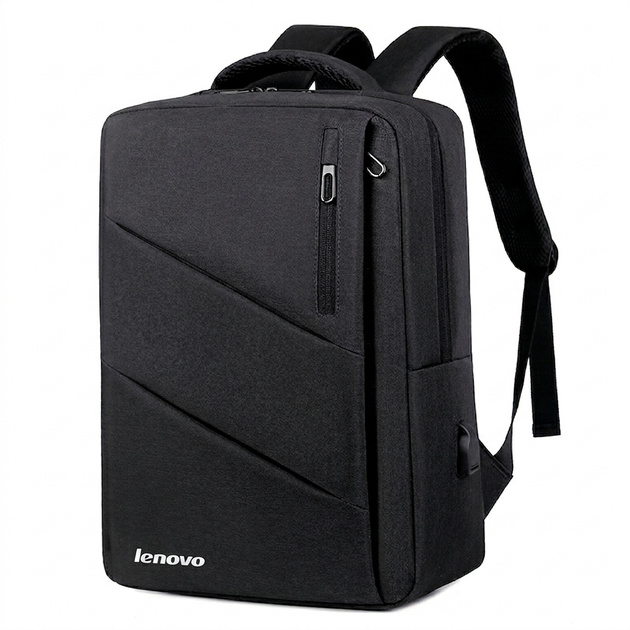 Рюкзак для ноутбука Digital Lenovo 15.6" Чорний (IBN051B4) - Фото 1 Рюкзак для ноутбука Digital Lenovo 15.6" Чорний (IBN051B4) - зображення 1
